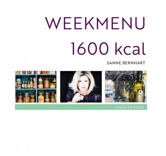 WEEKMENU 1600 KCAL