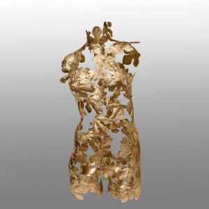 Gold woman kunstwerk